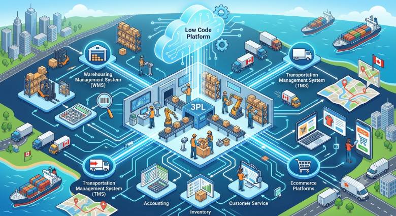 How Low Code Platforms Accelerate 3PL Logistics System Integration