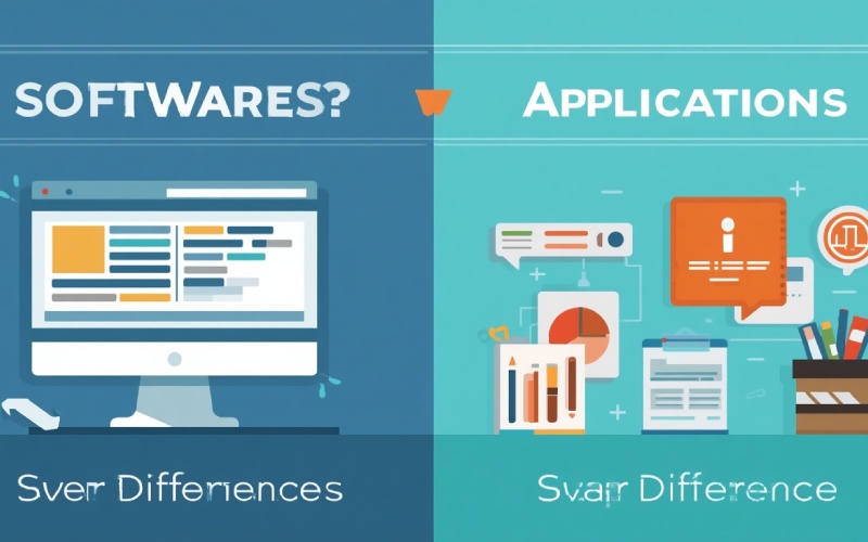 Software vs. Applications: 7 Key Differences Explained With Examples