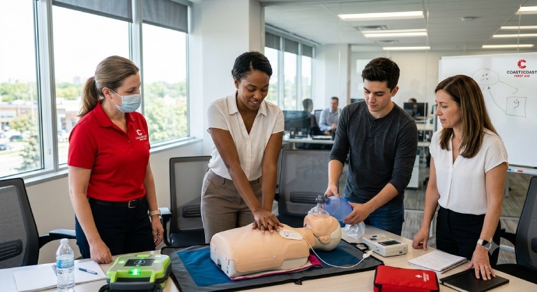 What Coast2Coast First Aid's Corporate Clients in Markham Reveal About the ROI of BLS Certification