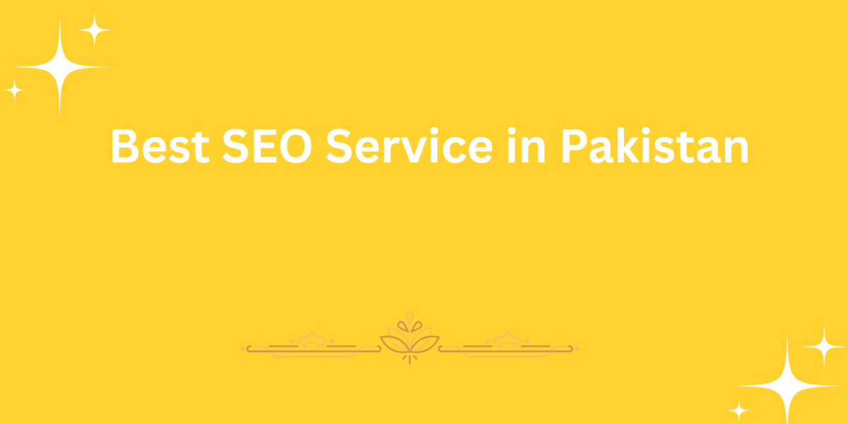 SEO Services Pakistan